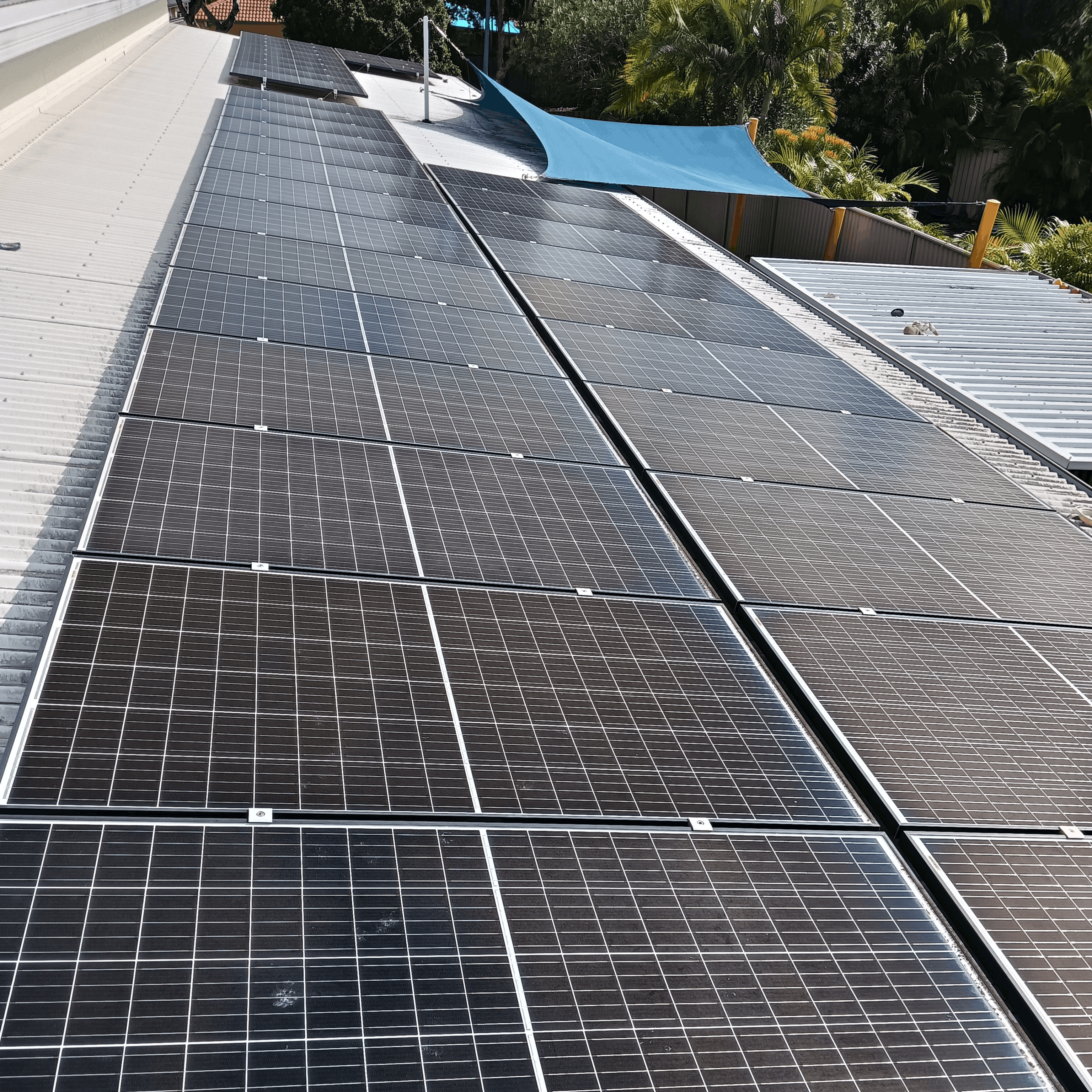 Residential solar panel installation Gold Coast